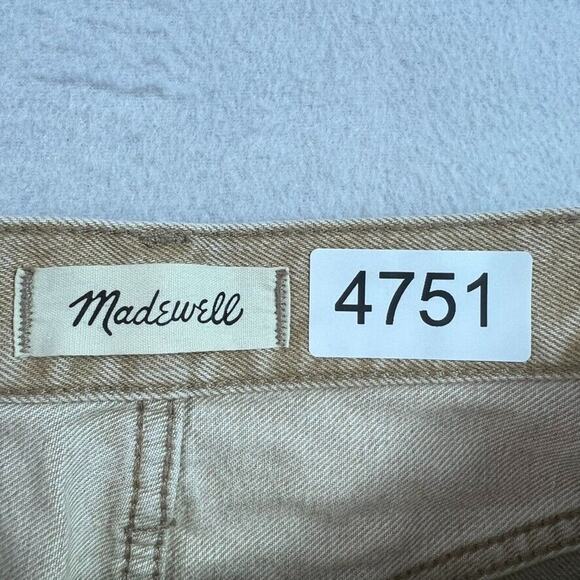 MADEWEL Jean Women 25 The Perfect Vintage Wide-Leg Jean in Light Chestnut Wash - Picture 7 of 11